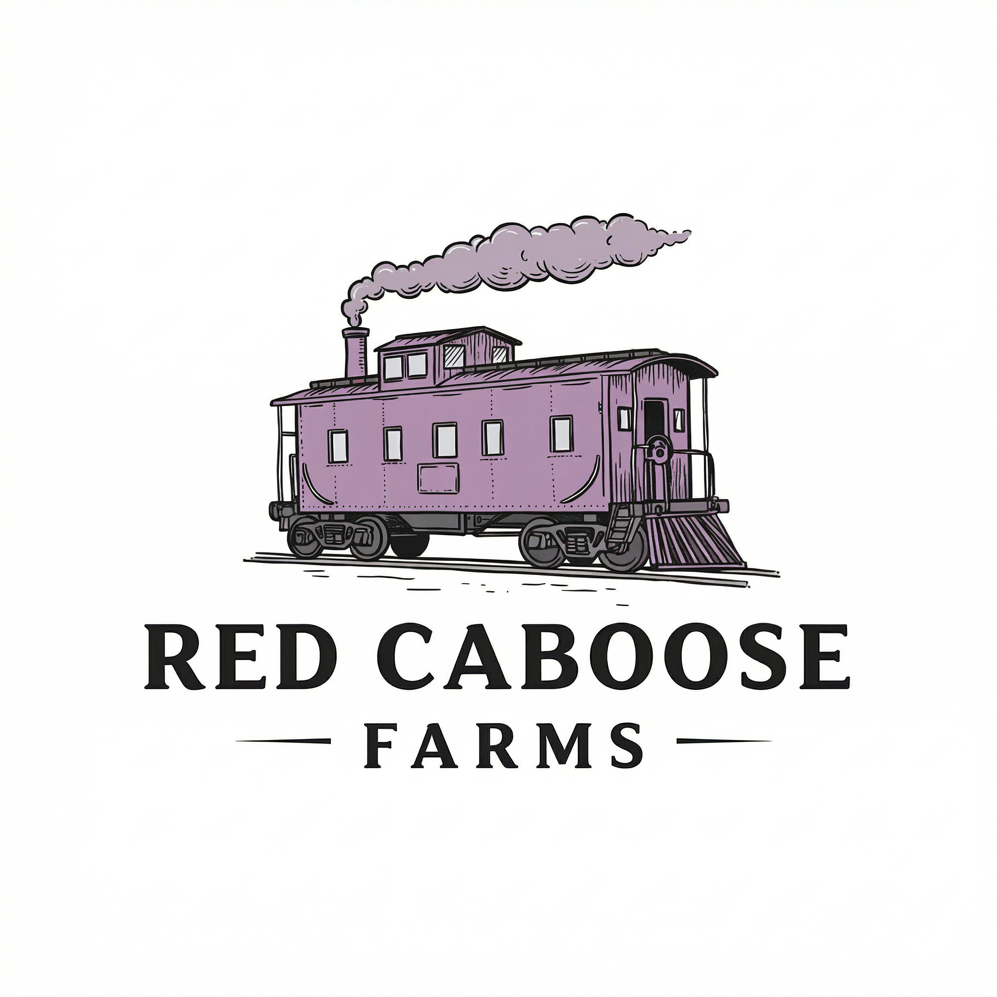 Red caboose logo
